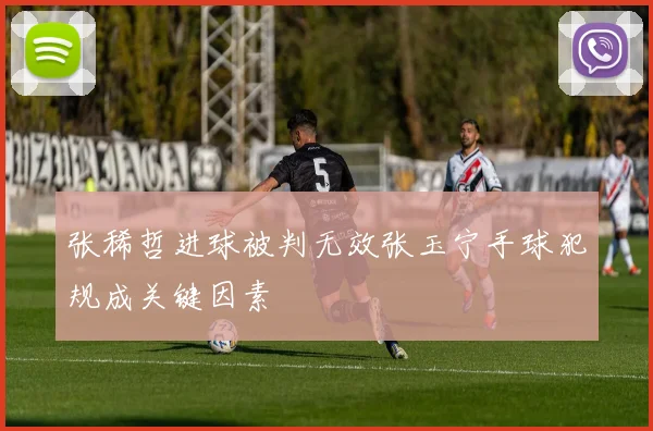 张稀哲进球被判无效张玉宁手球犯规成关键因素